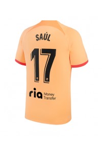 Atletico Madrid Saul Niguez #17 Fotballdrakt Tredje Klær 2022-23 Korte ermer